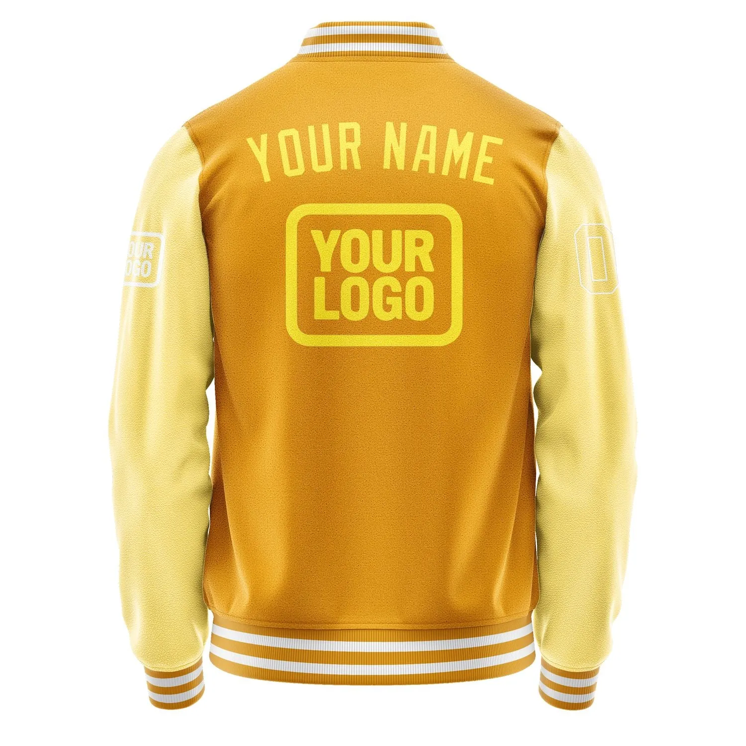 Custom Yellow Light Yellow Jacket