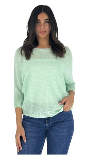 Dana mint green top