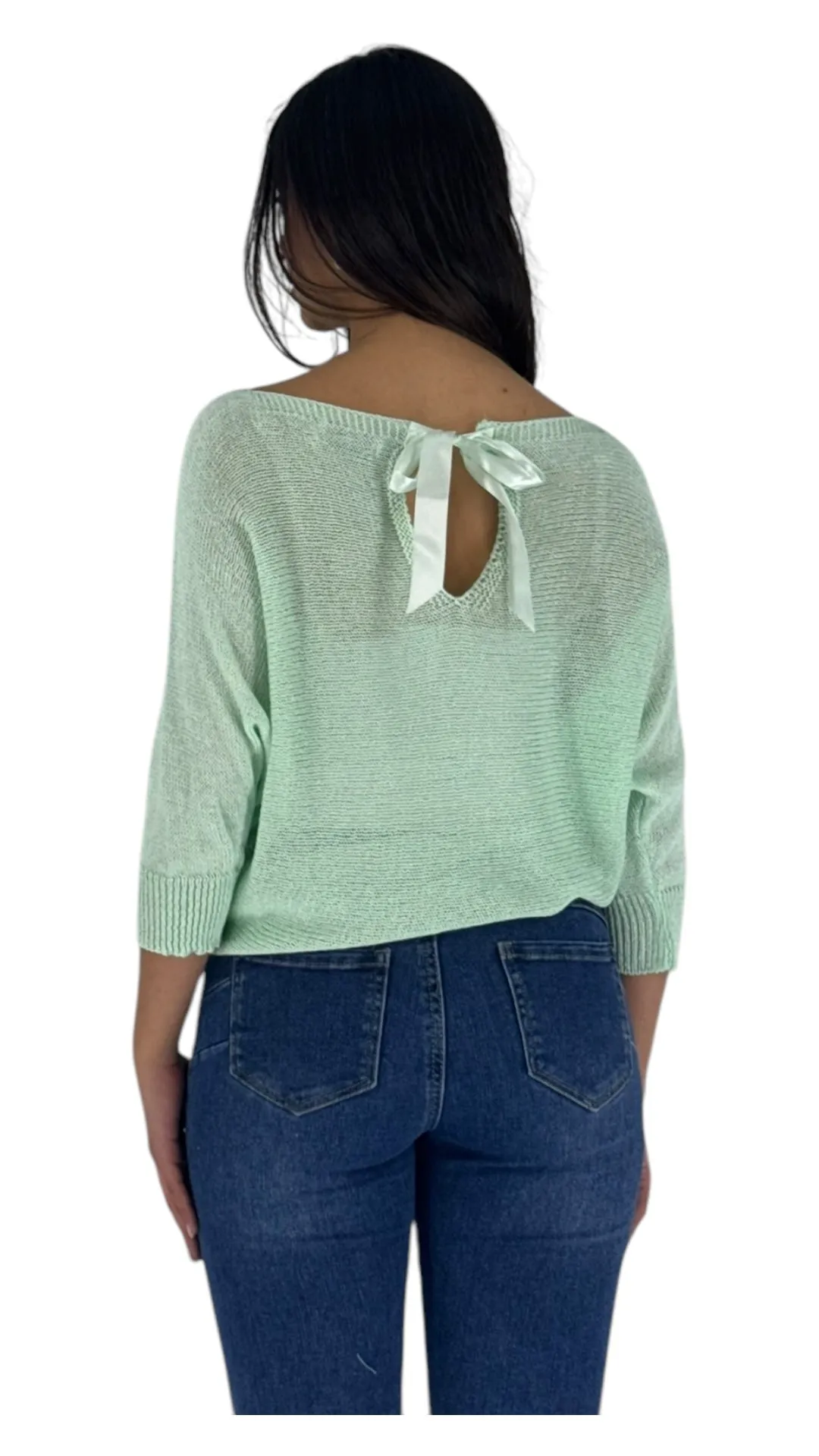 Dana mint green top