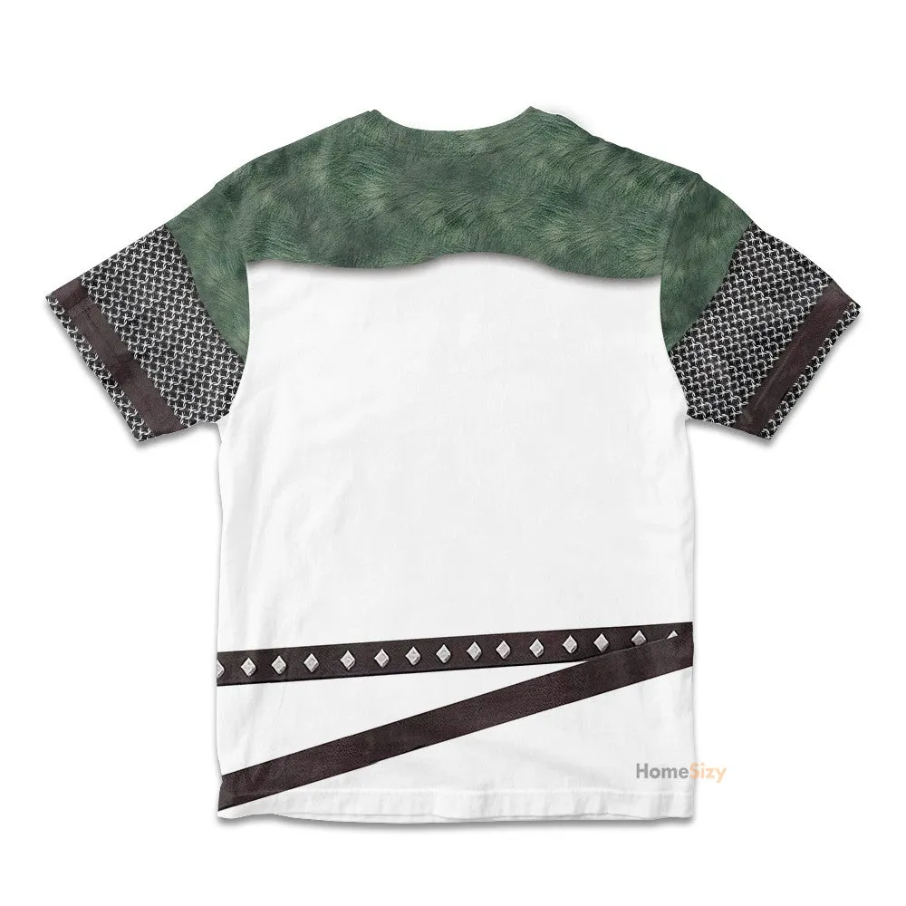 Dark Souls Solaire Of Astora Custom Cosplay Costume Kid Tshirt QT204237Zc
