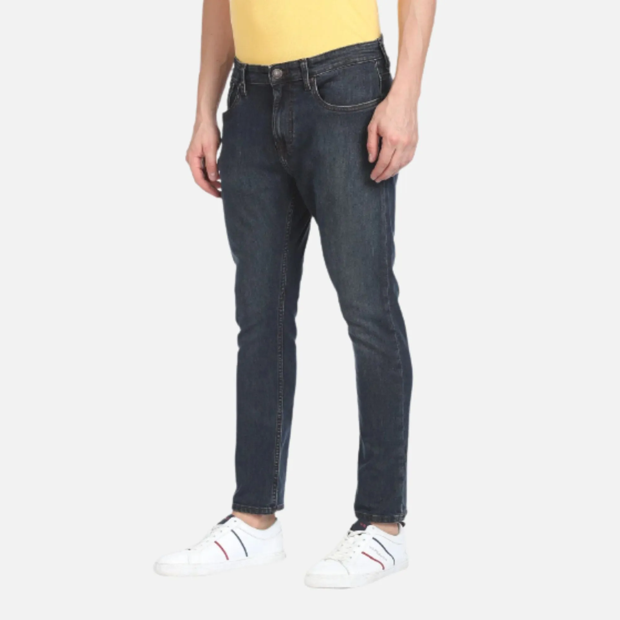 Dark Wash Henry Cropped Jeans