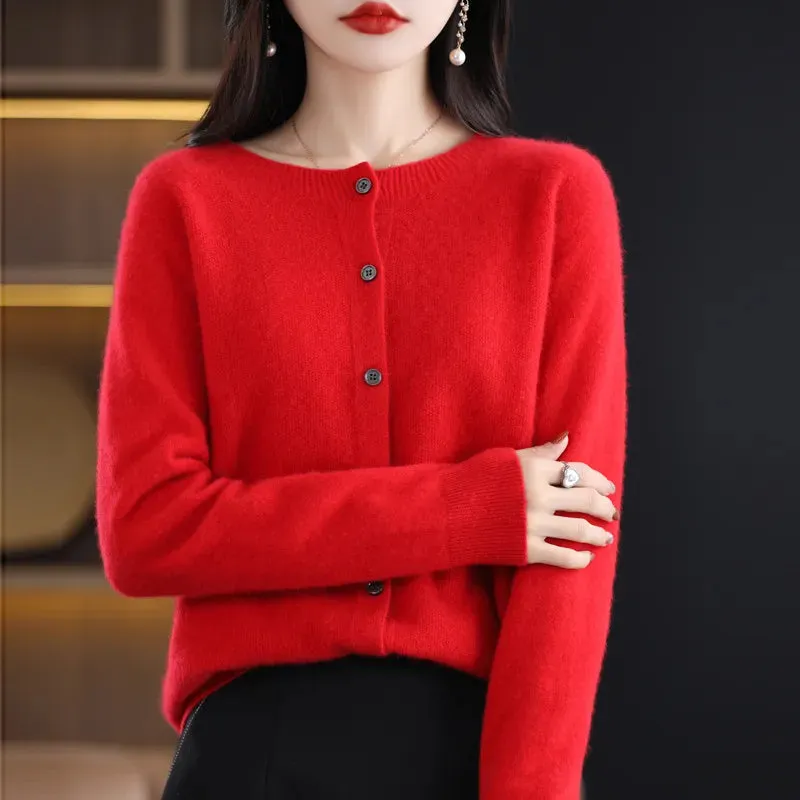 Darlene Cozy Button-Up Cardigan
