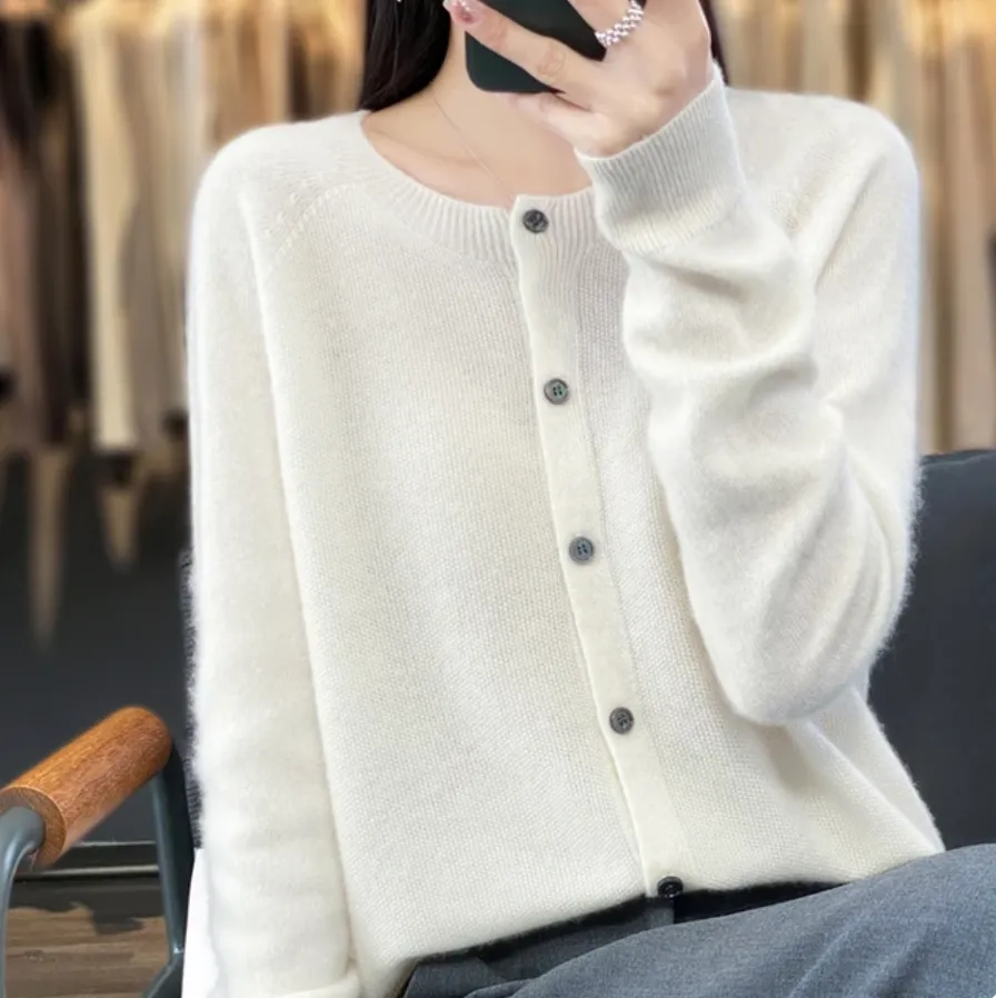 Darlene Cozy Button-Up Cardigan