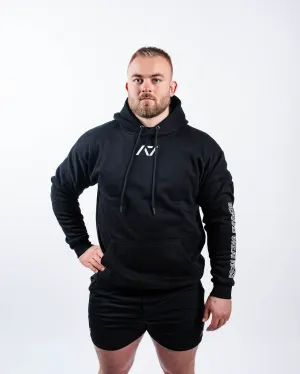 DG Sleeve Unisex Hoodie - Black