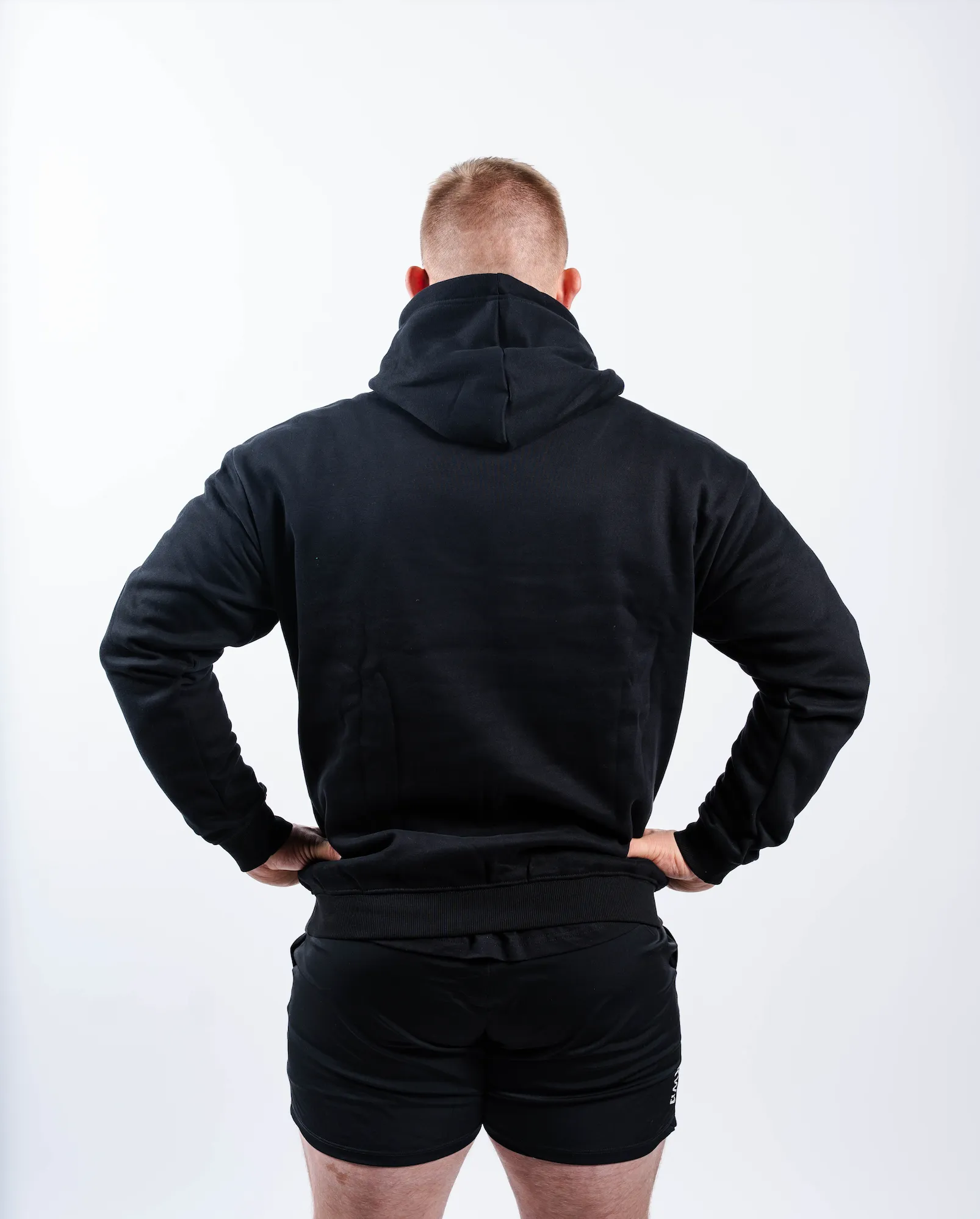 DG Sleeve Unisex Hoodie - Black