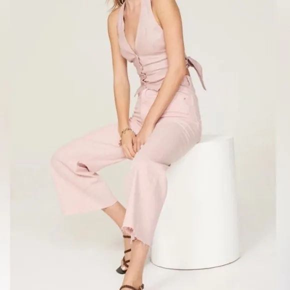DL1961 Hepburn Wide Leg High Rise Vintage Jeans