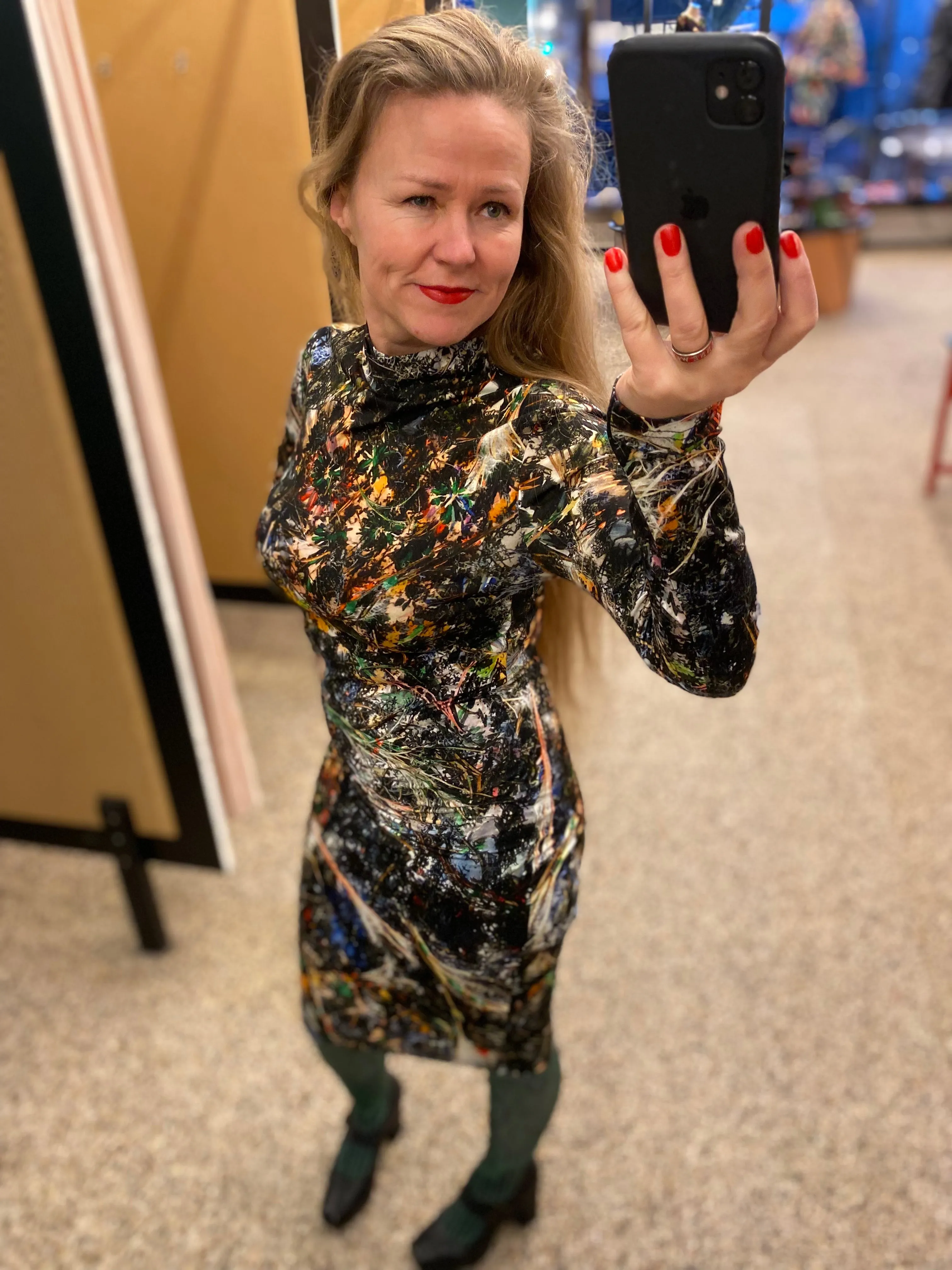 dress 532 -Þórsmörk blue