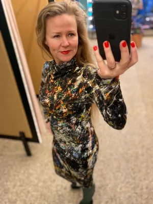 dress 532 -Þórsmörk blue