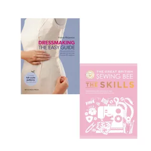Dressmaking: The Easy Guide & The Great British Sewing Bee 2 Books Set