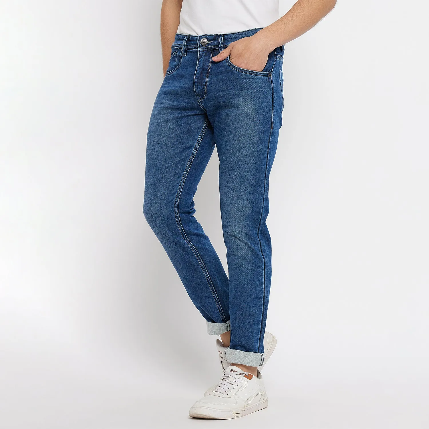 Duke Stardust Men Slim Fit Stretchable Jeans (SDD5623)