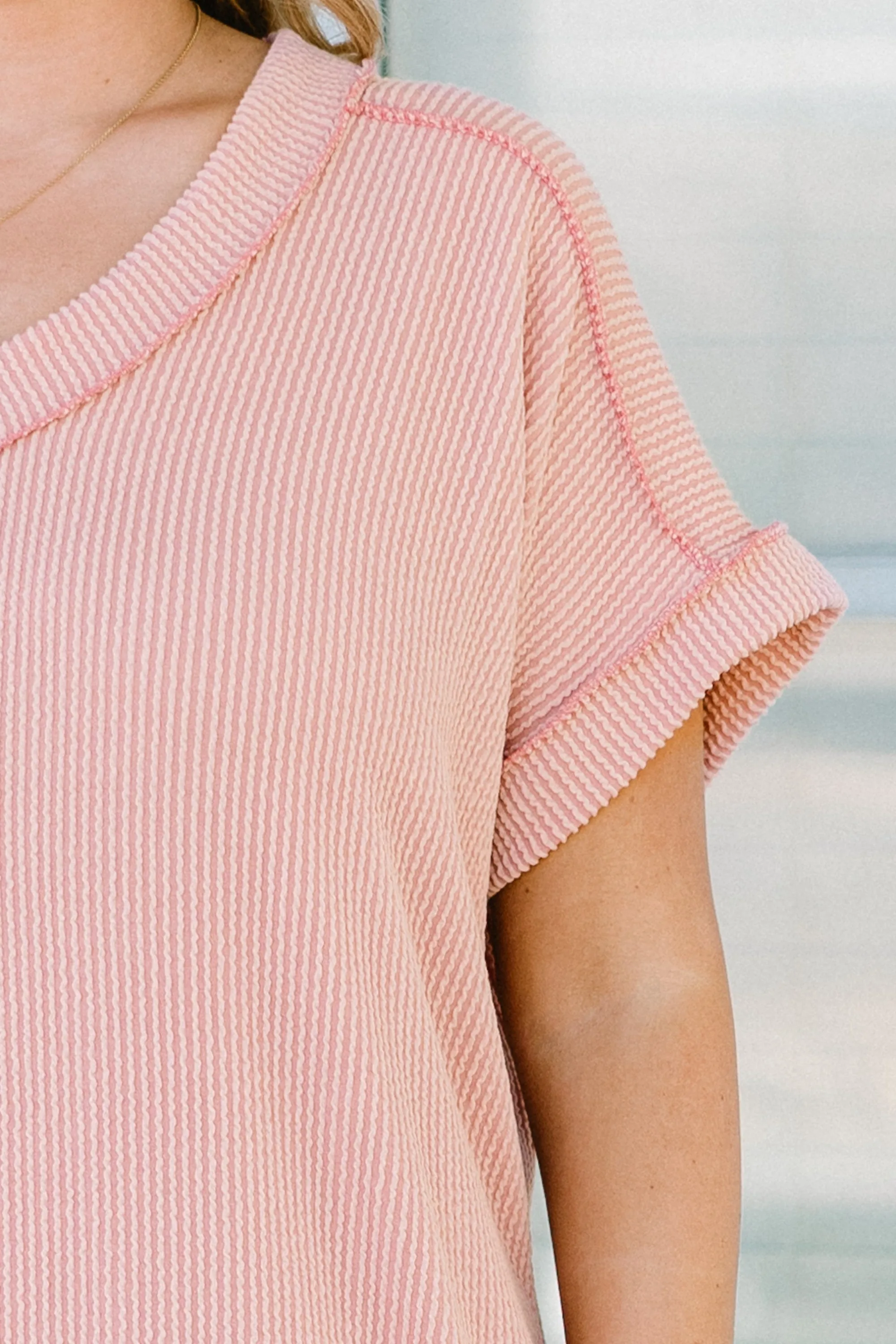 Easy Breezy Tee Dress, Mauve