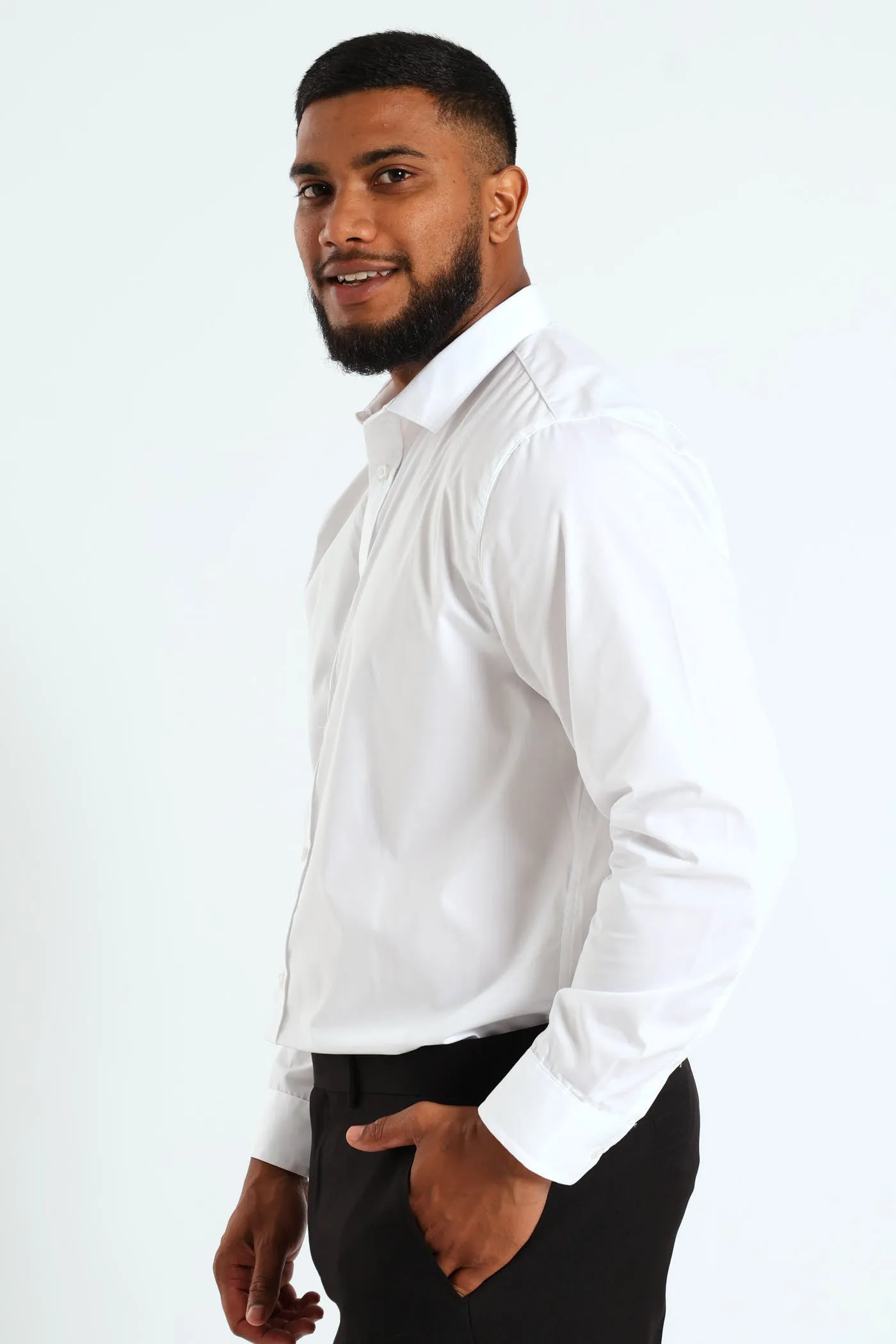 Easy Care Shirt - White