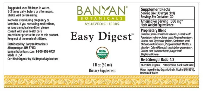 Easy Digest Organic