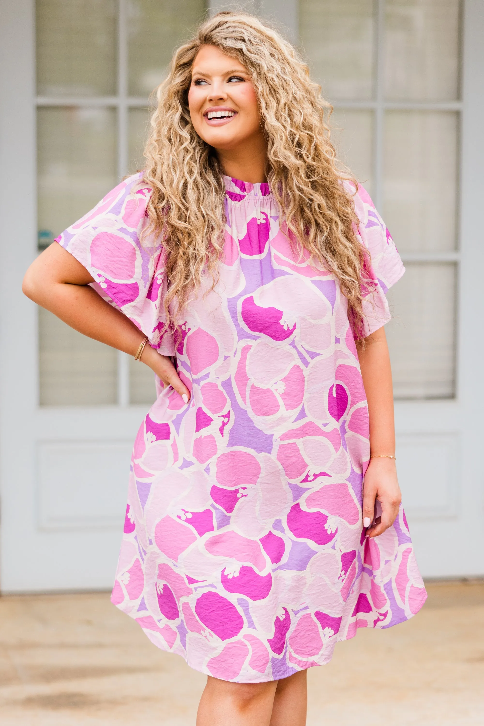 Easy On The Eyes Dress, Lavender