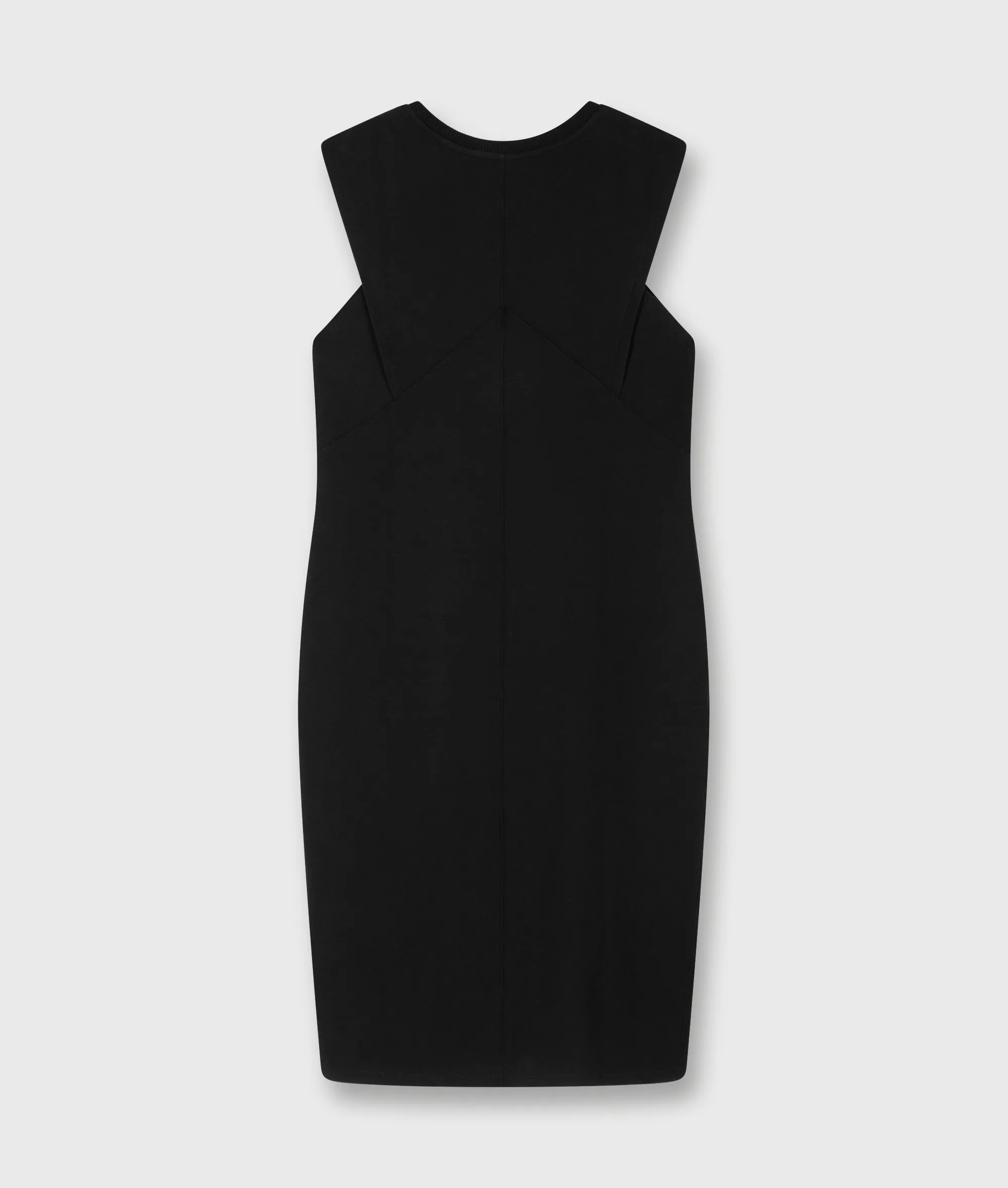 easy sleeveless dress | black