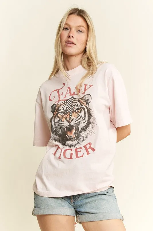 EASY TIGER GRAPHIC TOP