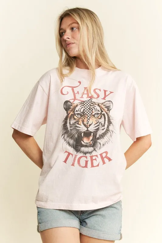 EASY TIGER GRAPHIC TOP