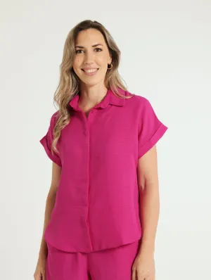 Easy Wearing Shirt - Magenta