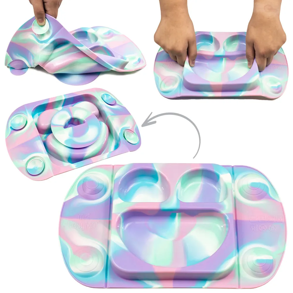 EasyMat Mini Divided Portable Suction Plate