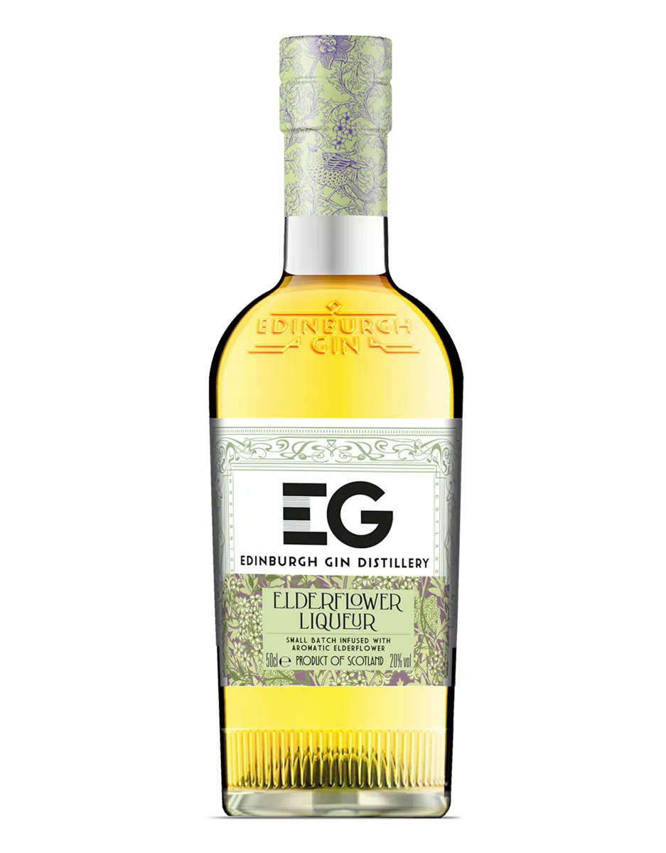 Edinburgh Gin Distillery Elderflower Liqueur Small Batch 750 ml