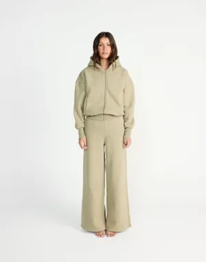 Elija Zip Hoodie (Matcha)