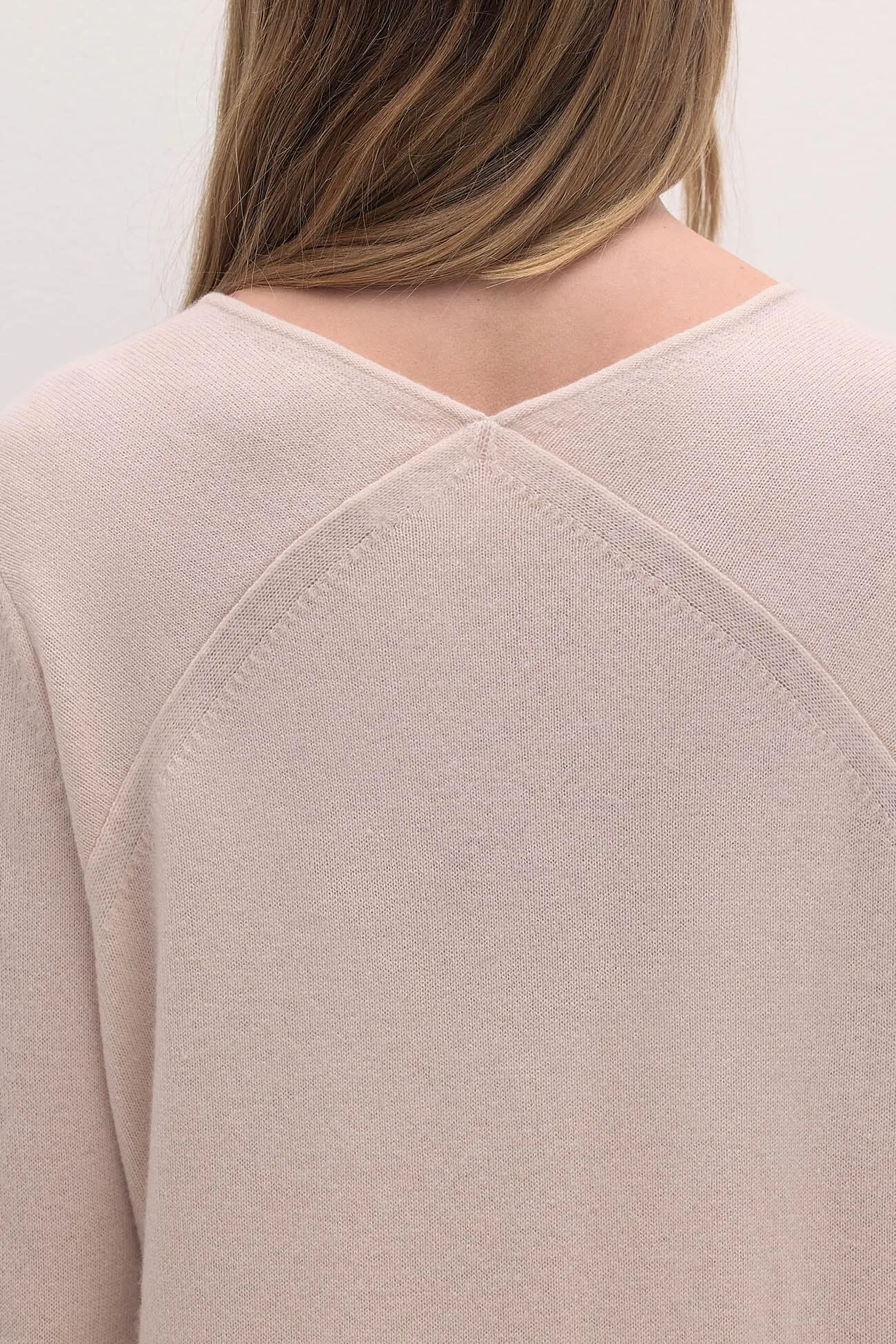 ELOISE BUTTON-FRONT CASHMERE KAFTAN