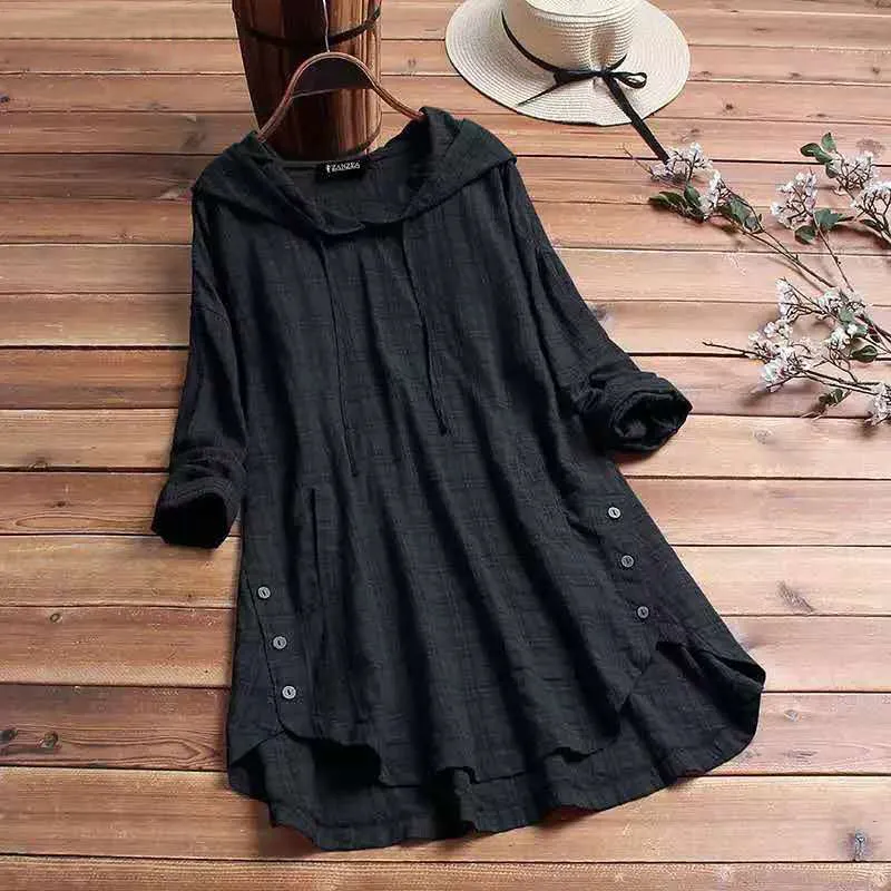 Elvia® | Blouse with hood, cozy everyday style