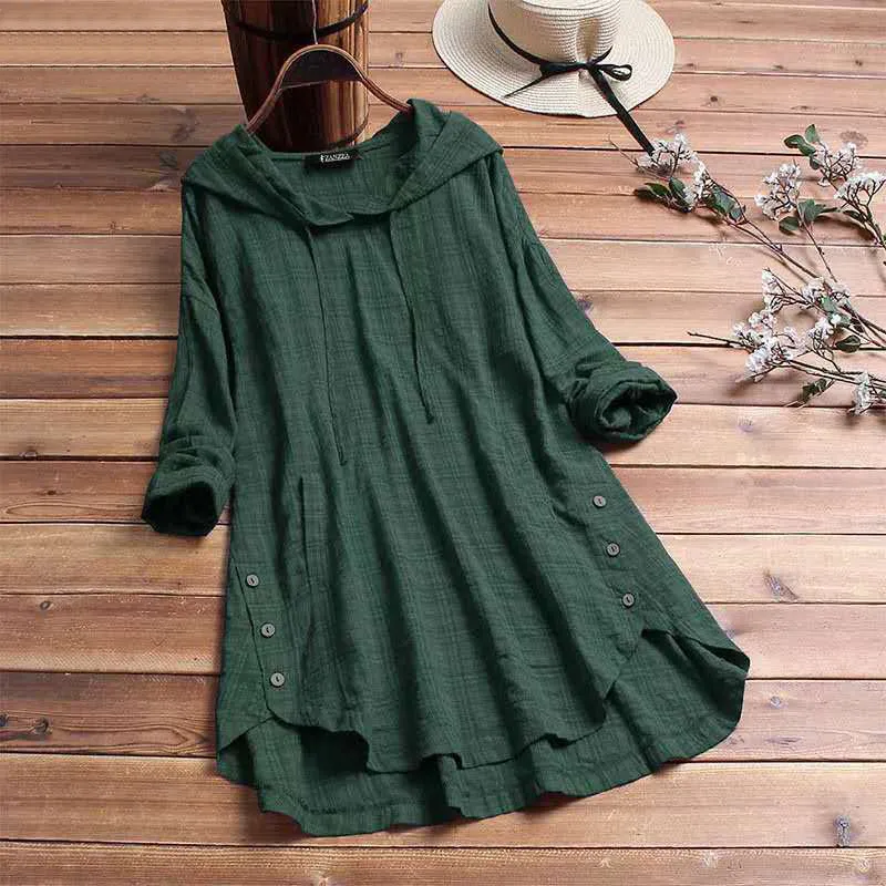 Elvia® | Blouse with hood, cozy everyday style