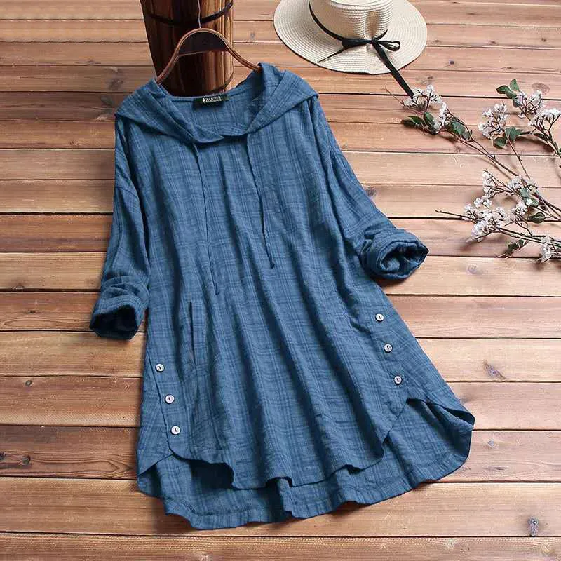 Elvia® | Blouse with hood, cozy everyday style