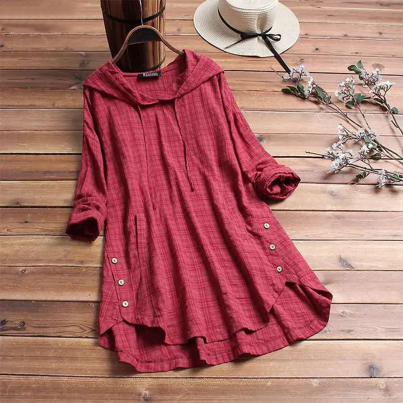 Elvia® | Blouse with hood, cozy everyday style