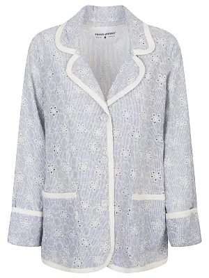 Embroidered cotton jacket