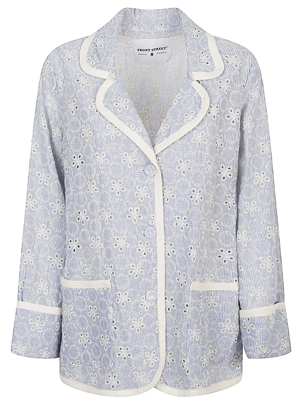Embroidered cotton jacket