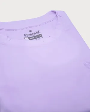 Emerald Oversized Tee-Orchid Hush