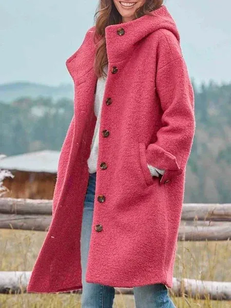 Emery | Cozy Outdoor Buttoned Coat