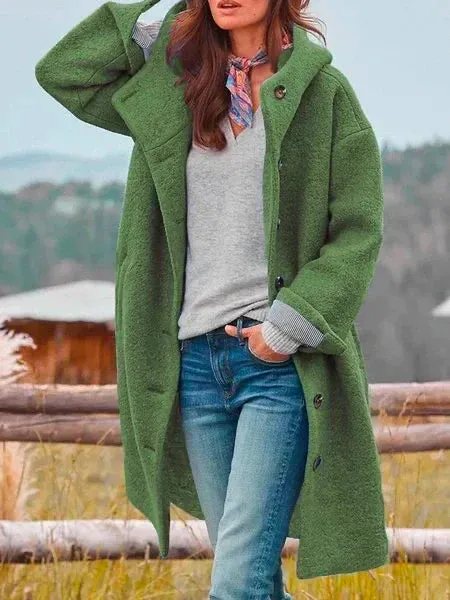 Emery | Cozy Outdoor Buttoned Coat