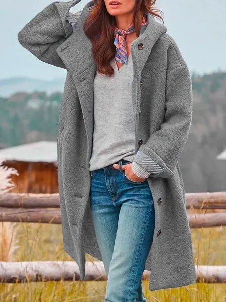 Emery | Cozy Outdoor Buttoned Coat