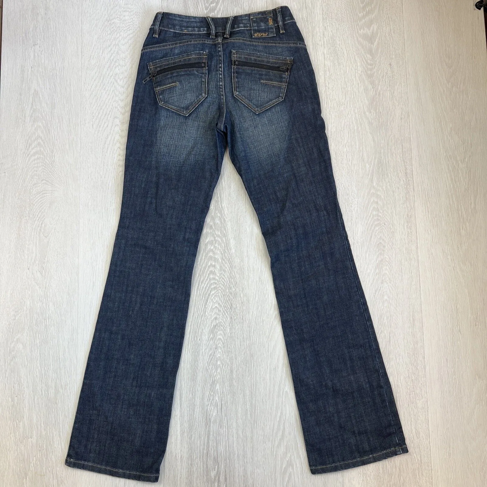 Esprit Womens Vintage Low Rise Boot Cut Slightly Flared Jeans Size 6