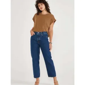 Etica Tyler Vintage Straight Leg Jeans Blue Womens Size 25