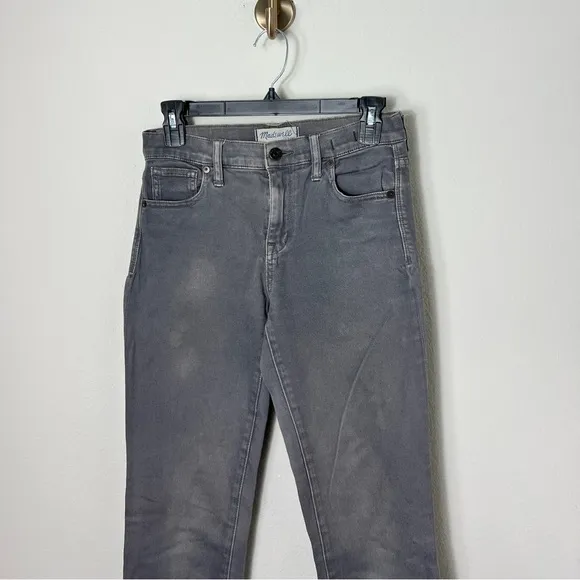 EUC Madewell High Riser Skinny Jeans - Dusty Wash-Size 26