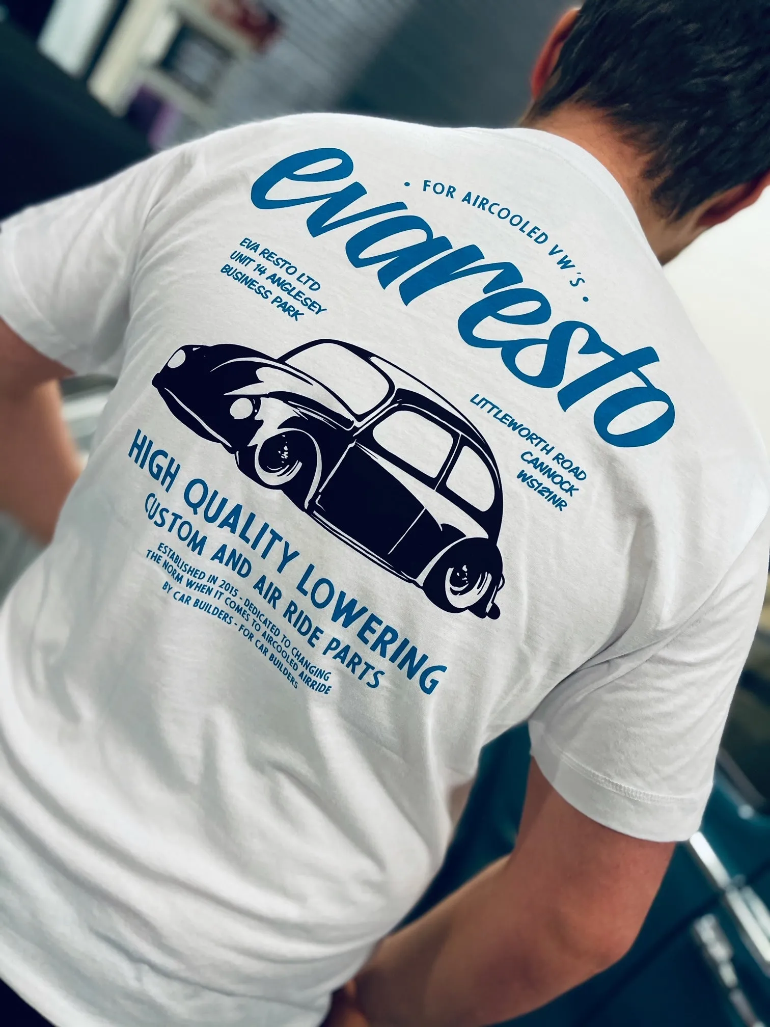 EvaResto Official '66' T-Shirt - Clean White