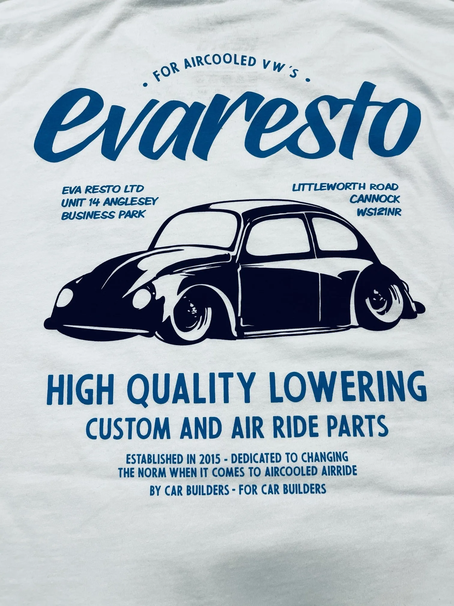 EvaResto Official '66' T-Shirt - Clean White