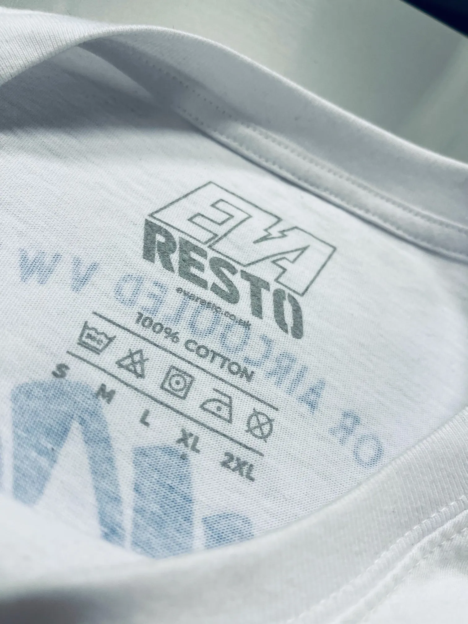 EvaResto Official '66' T-Shirt - Clean White