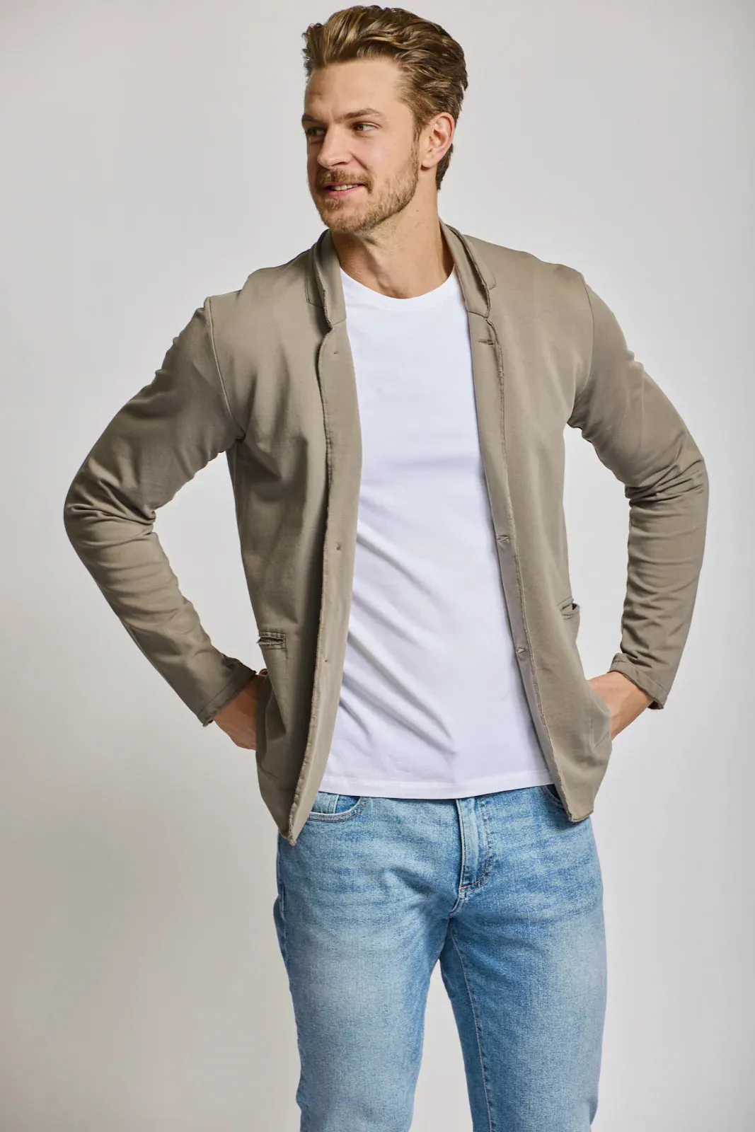 EVERYDAY BLAZER (MUSHROOM) - EASY MONDAYS