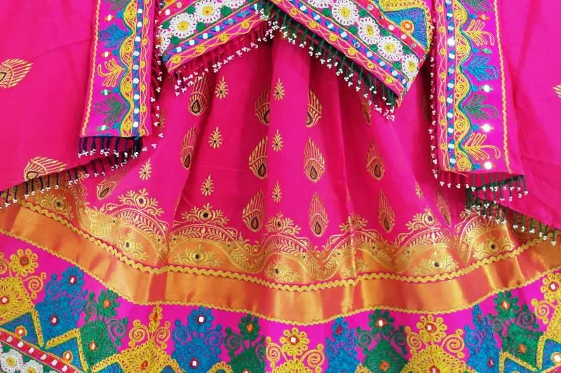 Exquisite Afghan Bridal Dress - Gypsy Fusion Wedding Attire with Tribal Art Embellishments
