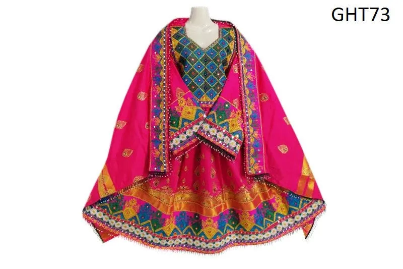 Exquisite Afghan Bridal Dress - Gypsy Fusion Wedding Attire with Tribal Art Embellishments