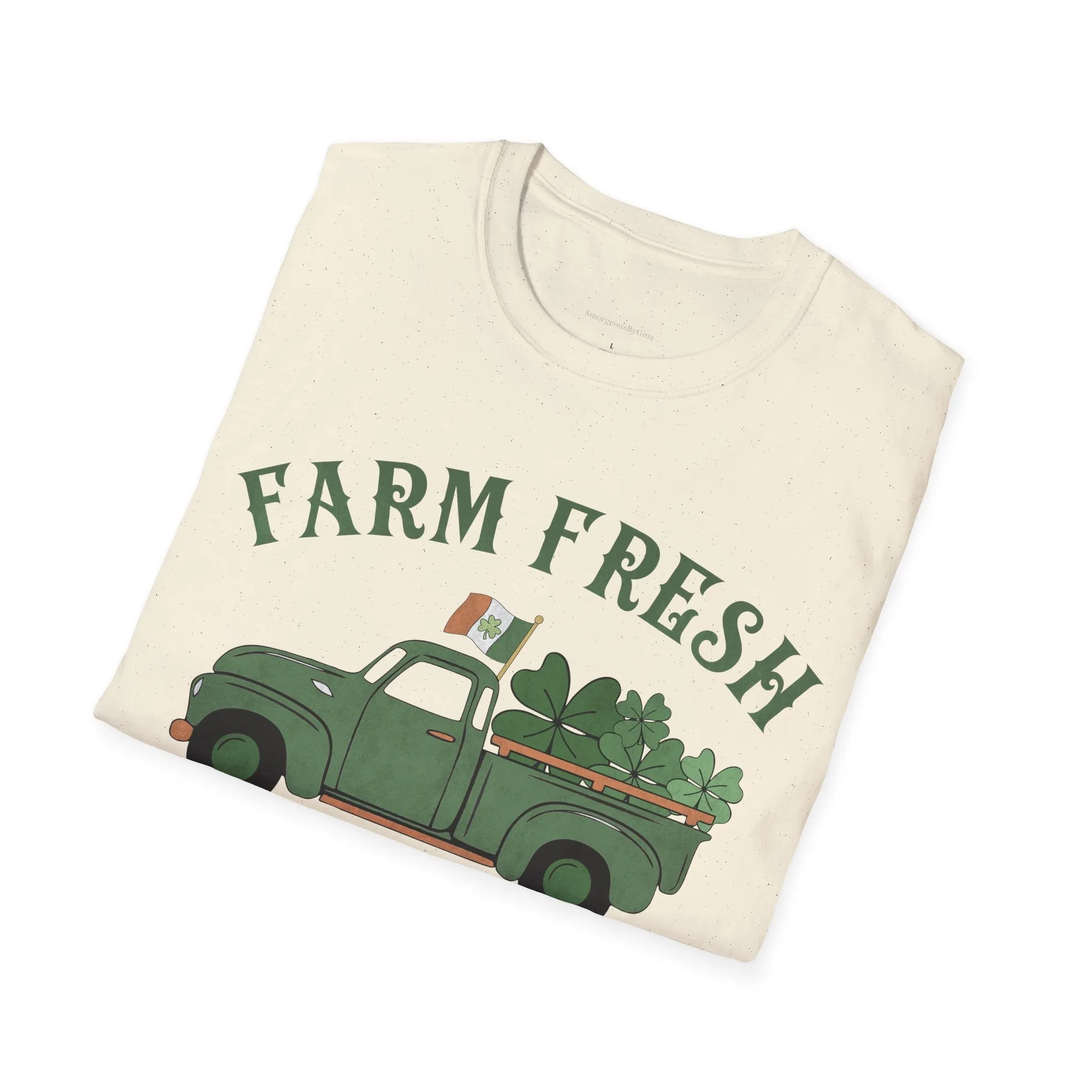 Farm Fresh Four Leaf Clovers Softstyle T-Shirt