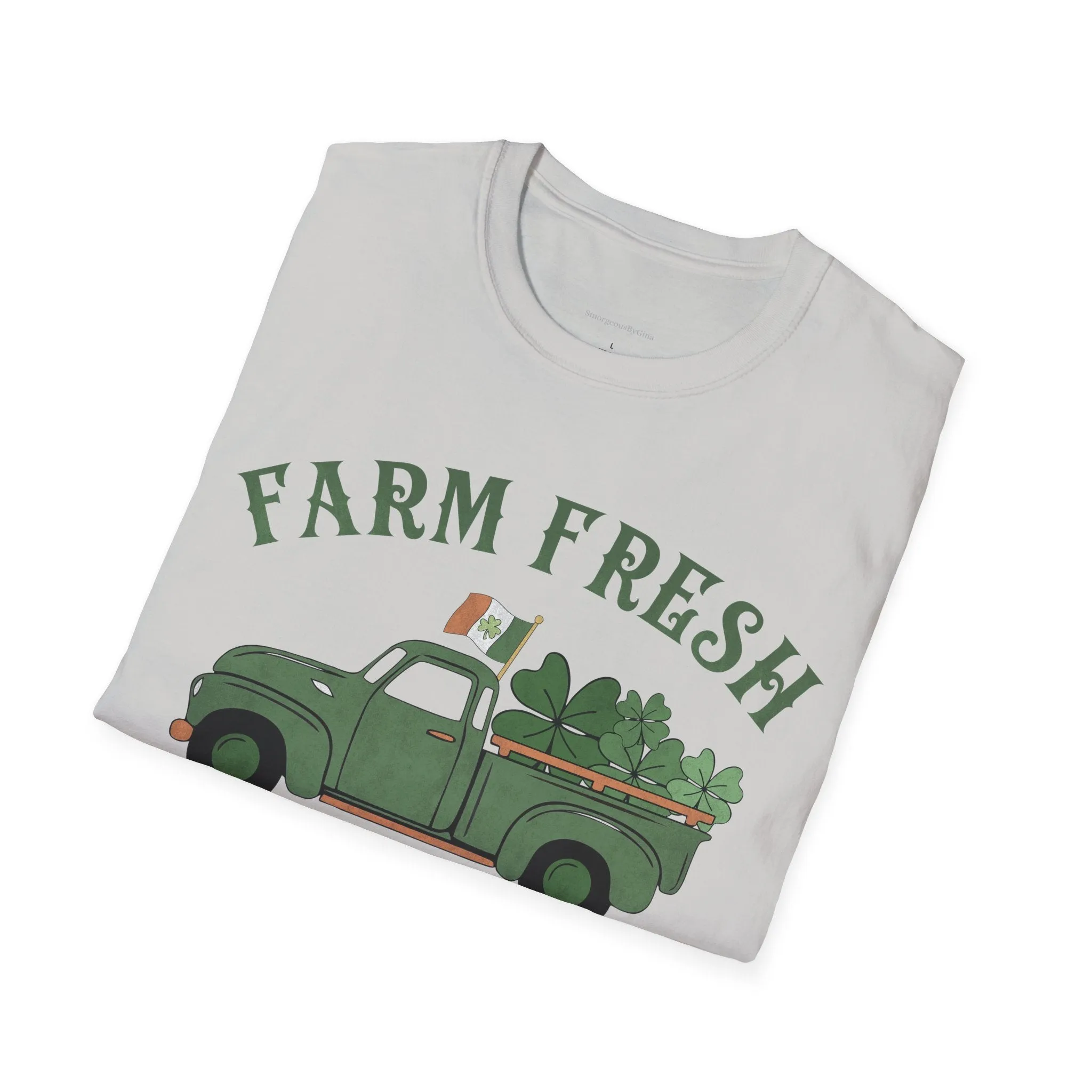 Farm Fresh Four Leaf Clovers Softstyle T-Shirt