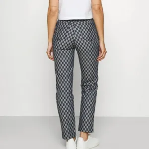 FIORUCCI SLIM CHECK DENIM JEANS SIZE 31