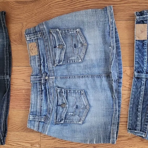 🍀FIRM!💜Juniors Denim Mini Skirts