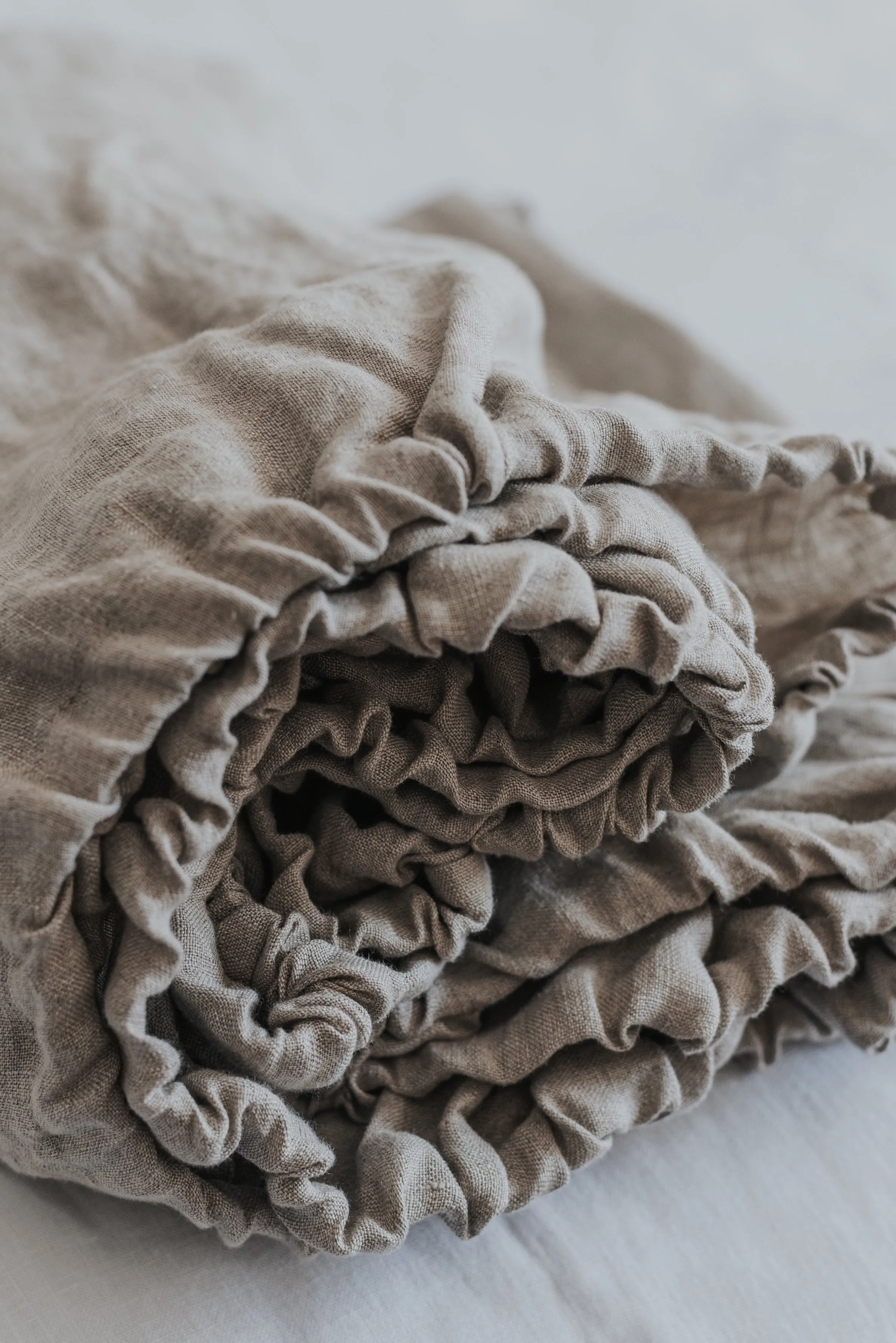 Fitted Sheet and Flat Sheet Set - Natural
